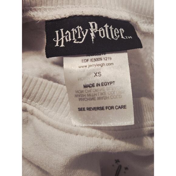 Harry Potter Sweatshirt Sz S M Pull Over Sweater Crew Neck Hogwarts Spell Movie - Picture 6 of 12